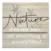 Habitat for Humanity Nature Plank Wall Sign, 8"