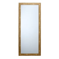 Hammered Gold Framed Leaner Mirror, 24x58
