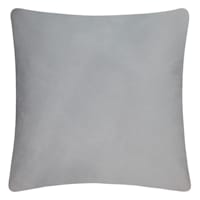 Light Grey Diagonal Striped Throw Pillow, 18"