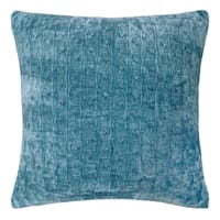 Menlo Teal Chenille Throw Pillow, 18"