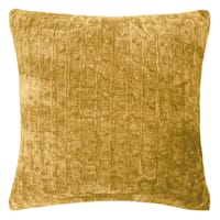 Menlo Gold Chenille Throw Pillow, 18"