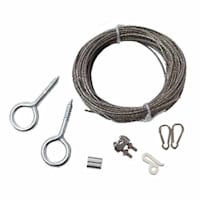 Cable Wire Patio Light Kit, 40'
