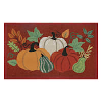 Pumpkin Patch Fall Kitchen Mat, 18x30
