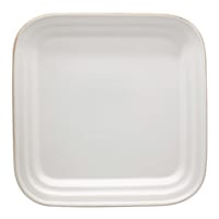 Tracey Boyd White Matte Square Platter, 10"