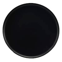 Laila Ali Black Ceramic Salad Plate