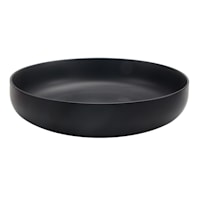 Laila Ali Black Serving Bowl, Large