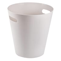 Light Gray Round Waste Bin, 5l