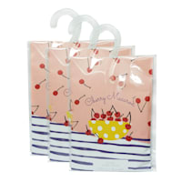 3-Pack Cherry Macaron Scented Sachets