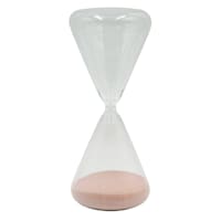 Pink Sand Hourglass, 8.9"
