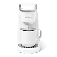 Single Serve White Coffee Maker, 10oz