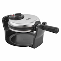 Bella Rotating Non-Stick Waffle Maker, Stainless Steel