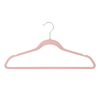 25-Pack Velvet Hangers, Pearl Blush