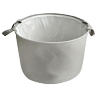 Tiny Dreamers Eva Grey Fabric Storage Baskets, Large