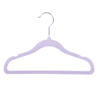 Tiny Dreamers 10-Piece Velvet Hanger, Orchid Petal