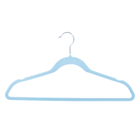 25-Pack Velvet Hangers, Cool Blue