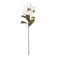 White Magnolia Floral Stem, 27"