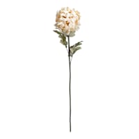 White Ball Mum Floral Stem, 35"