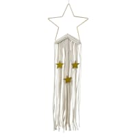 Macrame Star Wall Art, 28x10