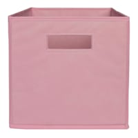 Tiny Dreamers 3-Pack Kids Cube Storage Bin, Strawberry Cream