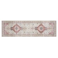 (D581) Khloe Multicolor Medallion Design Runner, 2x7