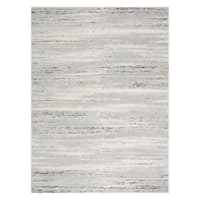 (B808) Boulder Ivory & Grey Area Rug, 8x10