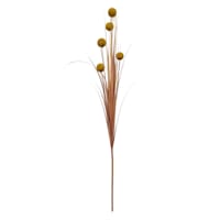 Brown Berry Ball & Grass Stem, 49"