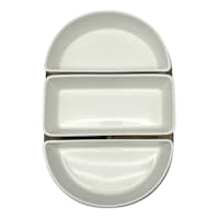 Honeybloom Ceramic Bowl with Wooden Tray Set