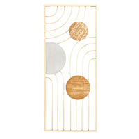 Crosby St. Metal Nesting Lines Wall Decor, 15x36