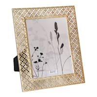 Providence Geometric Metal Tabletop Picture Frame, 8x10