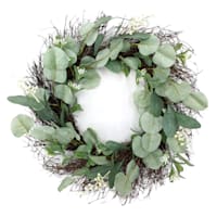 Eucalyptus Spiral Vine Wreath, 20"