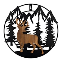 Ty Pennington Metal Deer Wall Decor, 16"