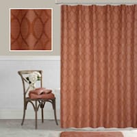 Providence Hazy Trellis Jacquard Shower Curtain, 72"