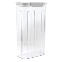 White Airtight Food Storage with Flip-Top, 120oz