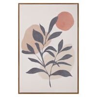 Framed Botanical Under the Sun Canvas Wall Art, 20x30