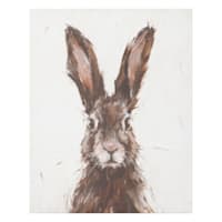 Honeybloom Bunny Rabbit Canvas Wall Art, 11x14