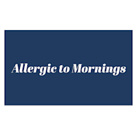 Venus Allergic To Mornings Navy Accent Rug, 26x45