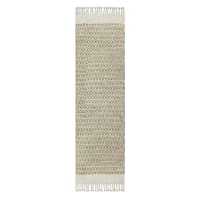 Honeybloom Denali Neutral Flatweave Runner, 2x7, Jute Sold by at Home