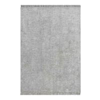 (A484) Crosby St. Breton Grey Tufted Area Rug, 5x7