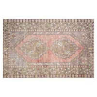 Khloe Blush Pink & Lilac Accent Rug, 4x6