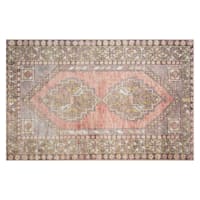 Khloe Blush Pink & Lilac Accent Rug, 4x6