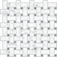 Basketweave Marble Sticktile