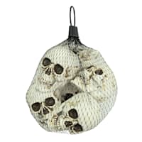 6-Count Halloween Skull Scatters, 5x4x3.5