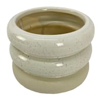 Honeybloom Speckeled Porcelain Vase, 4.5"