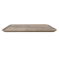 White Wooden Decorative Tray, Large