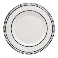Honeybloom Blue Dots Dinner Plate, 10"