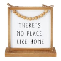 Honeybloom There's No Place Like Home Sign, 10"