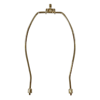 Gold Detachable Lamp Harp, 8"