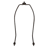 Brown Detachable Lamp Harp, 10"