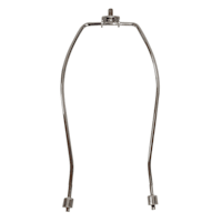 Silver Detachable Lamp Harp, 10"