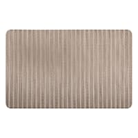 Cook N' Comfort Sand Striped Anti-Fatigue Kitchen Mat, 20x39